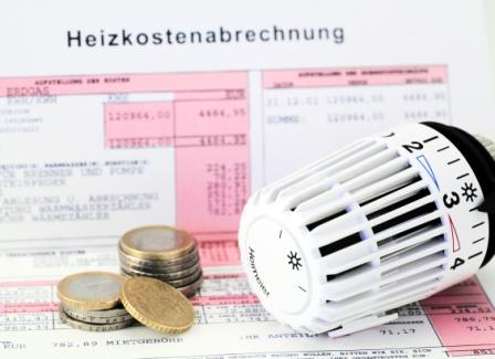 Heizkostenabrechnung mit Heizkörperthermostat